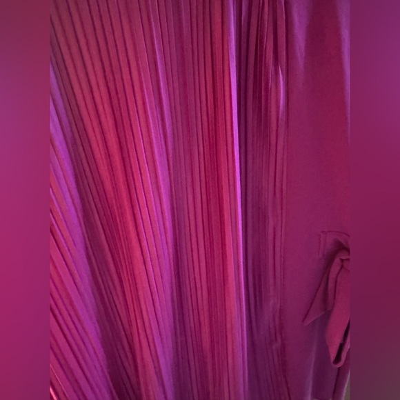 ALFANI Size L - Large blouse - side tie - bright pink - Picture 4 of 5